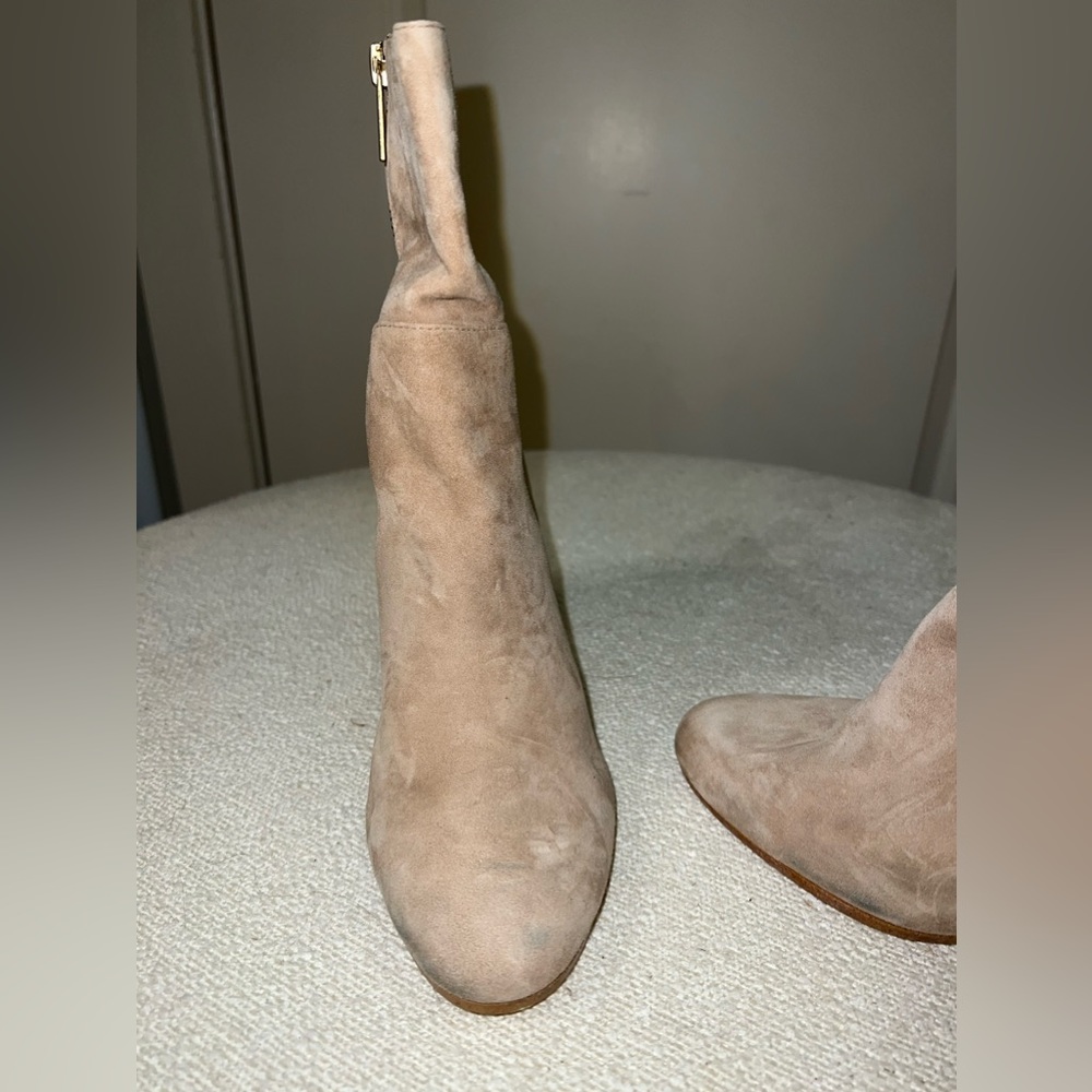 Michael Kors Tan / beige suede booties - Picture 5 of 7